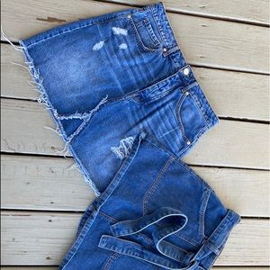 Forever 21 Denim Skirts